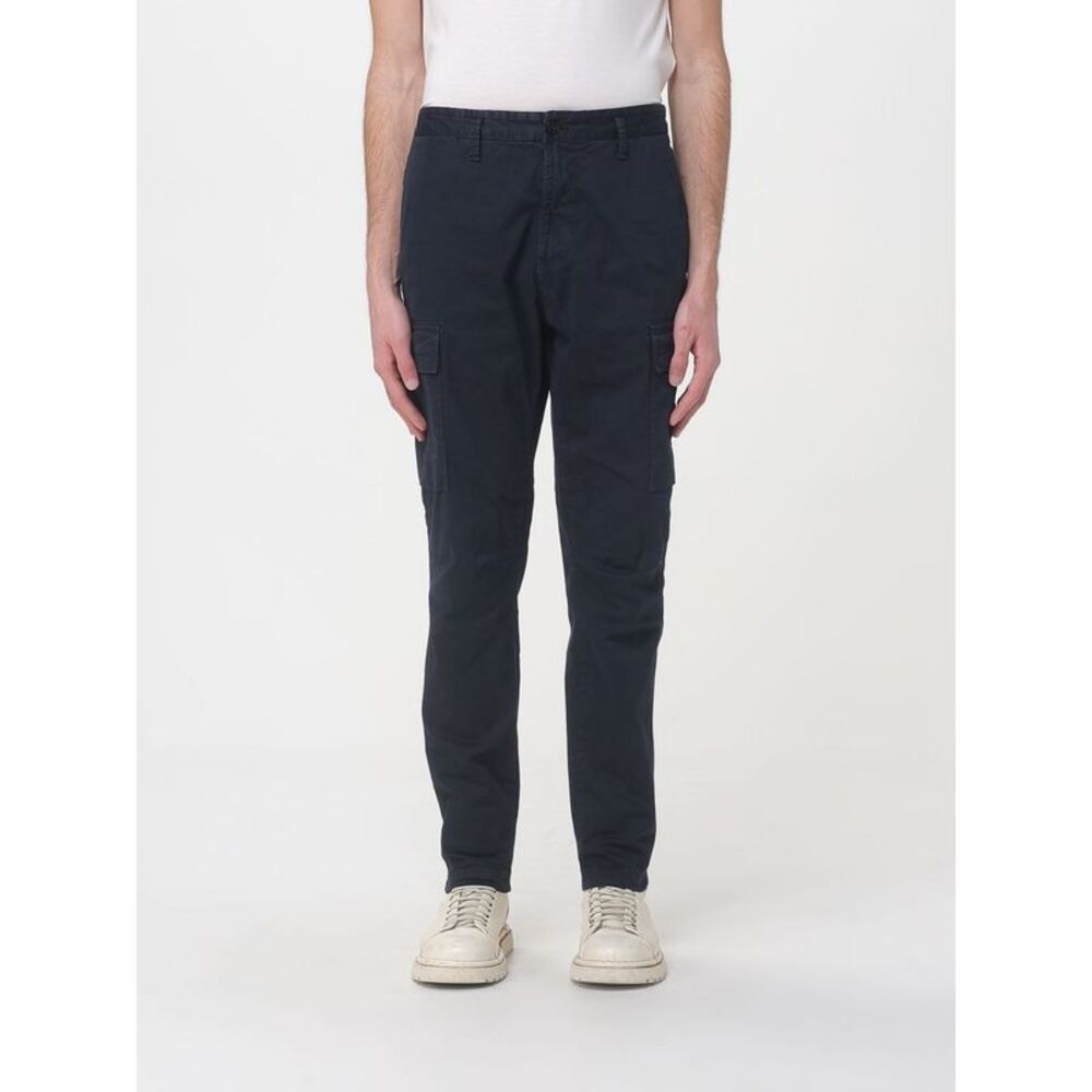 Stone Island Pants Men Blue